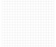 Coloriage et dessins gratuit Grille pixel vierge de 10 mm à imprimer