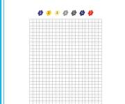 Coloriage Livre de coloriage Pixel art