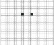 Coloriage Pixel art par num&eacute;ro