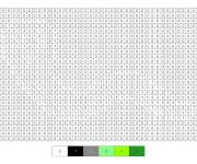Coloriage Pixel ver par num&eacute;ro