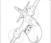 Coloriage Planes Dusty magique