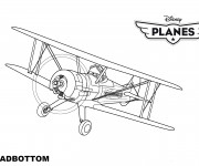 Coloriage et dessins gratuit Planes Leadbottom Pixar à imprimer