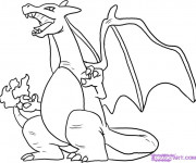 Coloriage Pok&eacute;mon Dragon Ex