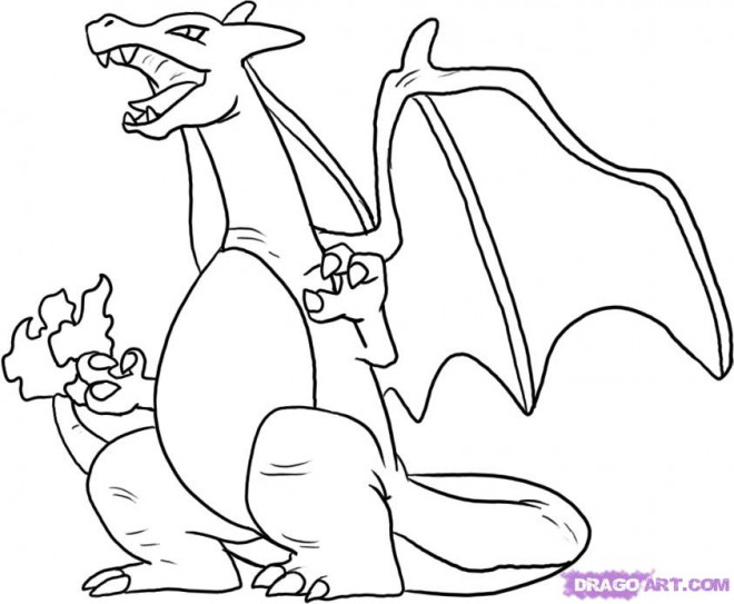 Coloriage et dessins gratuits Pokémon Dragon Ex à imprimer