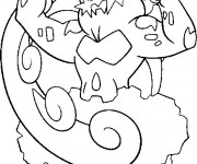 Coloriage Pokémon Ex à télécharger