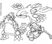Coloriage Pokemon Ex maternelle