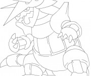 Coloriage et dessins gratuit Pokémon facile à imprimer