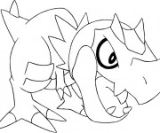Coloriage Pok&eacute;mon magique &agrave; compl&eacute;ter