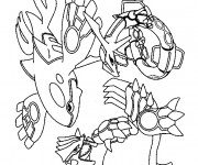 Coloriage Pok&eacute;mon Magiques pour enfant