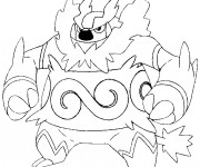 Coloriage et dessins gratuit Pokémon Mega Evolution en couleur à imprimer