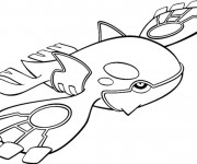 Coloriage Pokemon Primal Kyogre