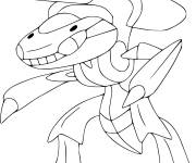 Coloriage Le Pok&eacute;mon l&eacute;gendaire Genesect