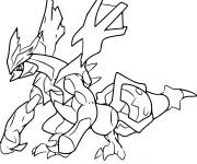 Coloriage Pok&eacute;mon l&eacute;gendaire de type glace