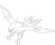 Coloriage Pok&eacute;mon l&eacute;gendaire Kyogre