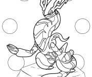 Coloriage Pok&eacute;mon mythique Miraidon Paradox