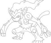 Coloriage Singe Pok&eacute;mon rare