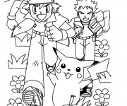 Coloriage et dessins gratuit Les Pokémons Cartoon à imprimer