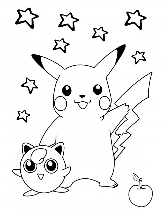 Coloriage raichu pokemon - Dessin gratuit à imprimer