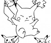 Coloriage Pok&eacute;mon M&eacute;ga