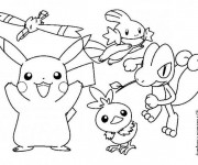 Coloriage Pokémons Légendaire en couleur