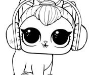 Coloriage Lol chat mignon de Surprise 