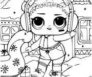 Coloriage Poup&eacute;e Lol Goo Goo Queen