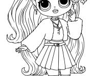 Coloriage Poup&eacute;e LOL Pink Baby