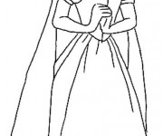 Coloriage La Blanche Neige simple