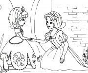 Coloriage La Princesse Sofia