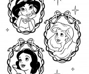Coloriage Les Belles Princesses Disney