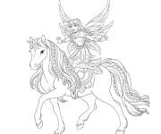 Coloriage Princesse licorne de Disney