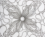 Coloriage et dessins gratuit Psychédélique facile à imprimer