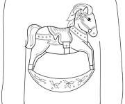 Coloriage Pull de noel pour les toddlers