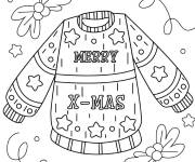 Coloriage Xmas pulls de No&euml;l