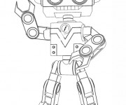 Coloriage Bébé Lilly robot