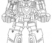 Coloriage Robot de combat