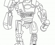 Coloriage Robot Real Steel Metro
