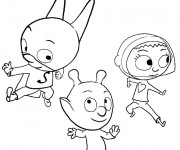 Coloriage Samsam mignon