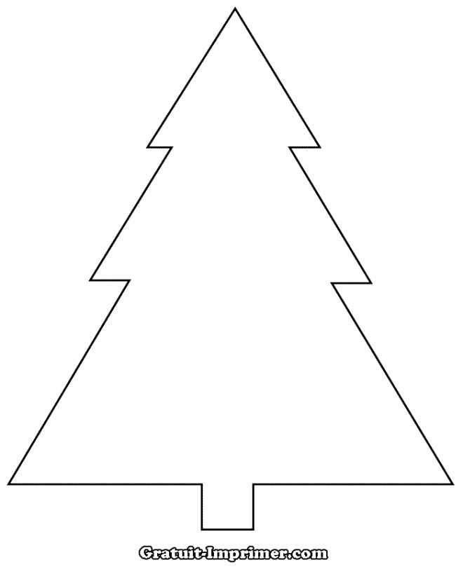 Coloriage Sapin De Noël En Ligne Dessin Gratuit à Imprimer