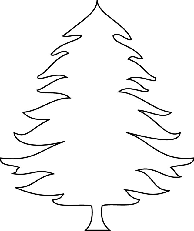 Coloriage Sapin De Noel Simple – Gamboahinestrosa