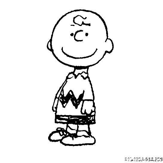 Coloriage et dessins gratuits Charlie Brown facile à imprimer