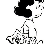 Coloriage Lucy en col&egrave;re
