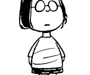 Coloriage Marcie d&eacute;licieuse b&ucirc;cheuse