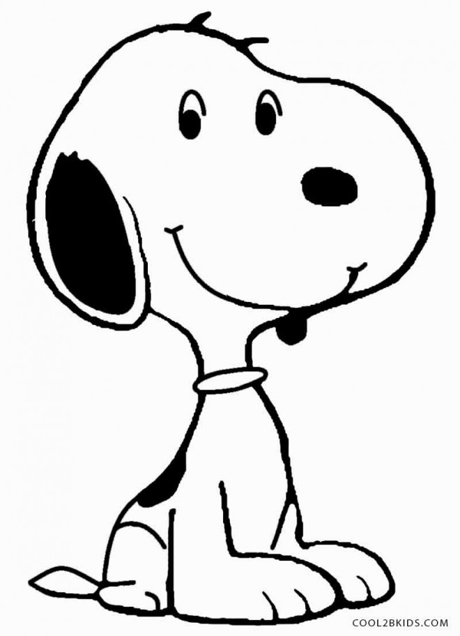 snoopy le chien souriant