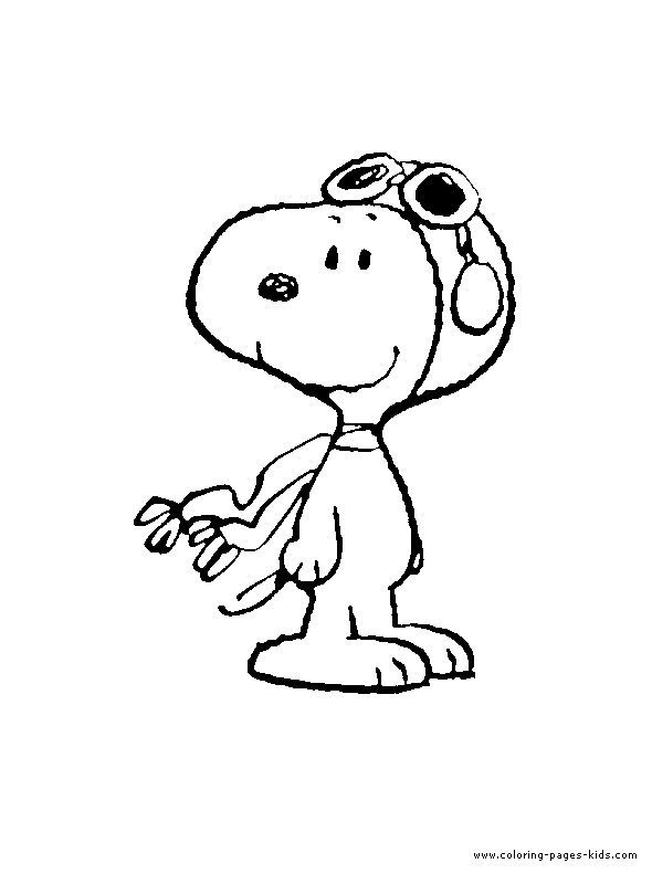 Coloriage et dessins gratuits Snoopy stylisé serie pour enfant à imprimer