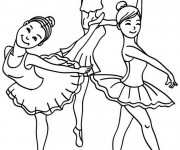 Coloriage sport de Balai