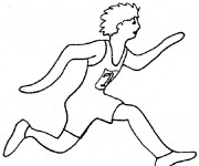 Coloriage Sport Olympique