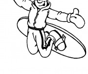 Coloriage Sports de Niege