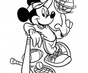 Coloriage Sports Disney