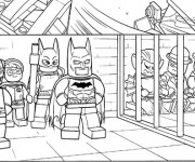 Coloriage Lego City Batman